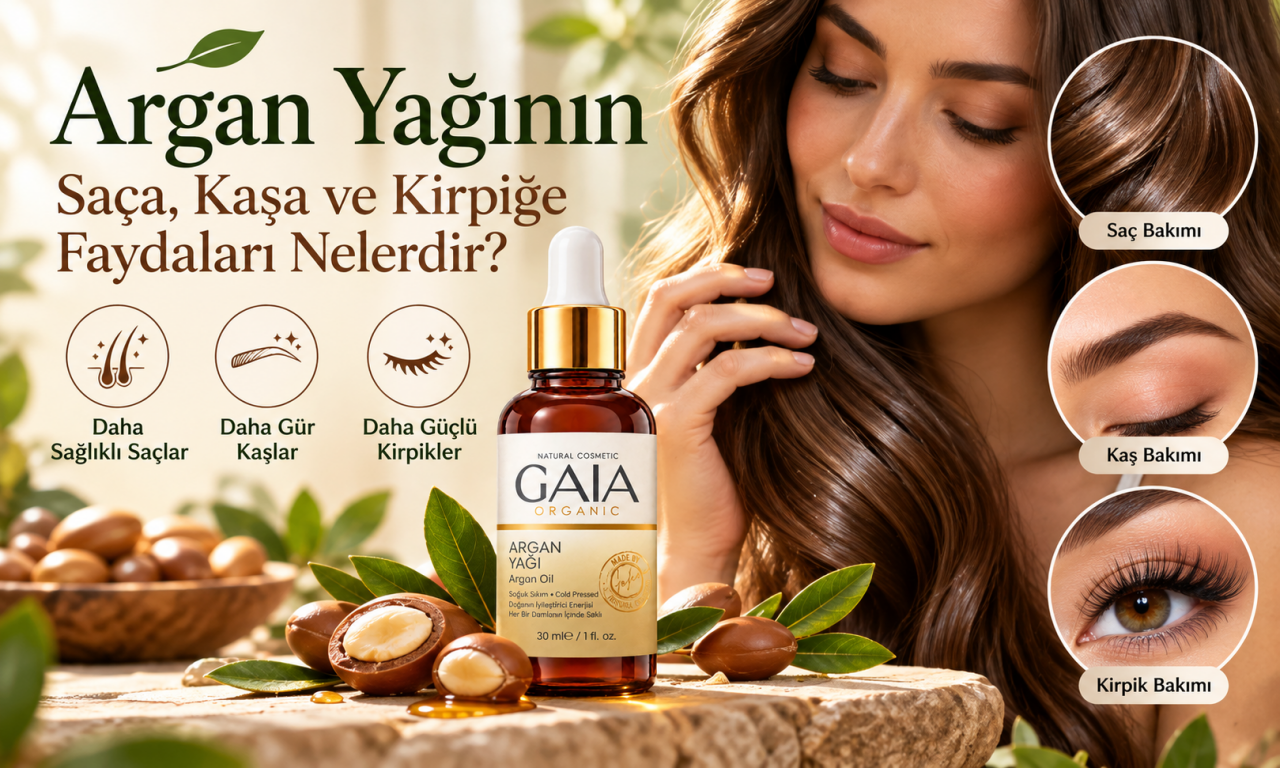 Argan Yağı Faydaları: Saç, Kaş ve Kirpik Bakımı
