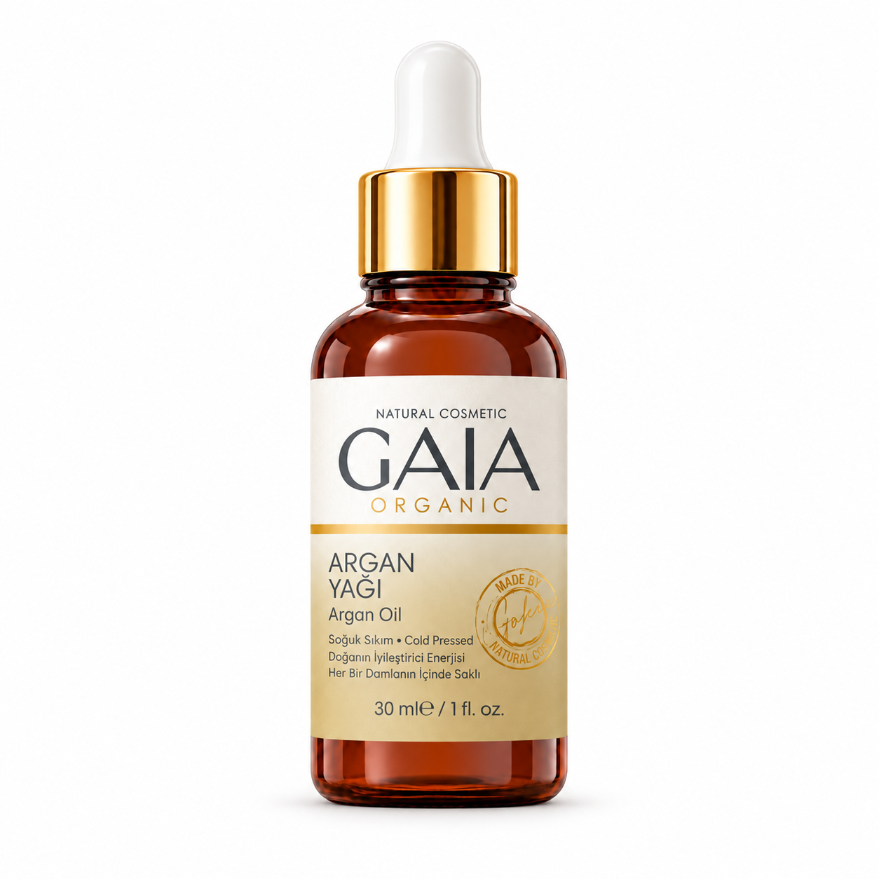 Organik Soğuk Sıkım Argan Yağı 30 ml