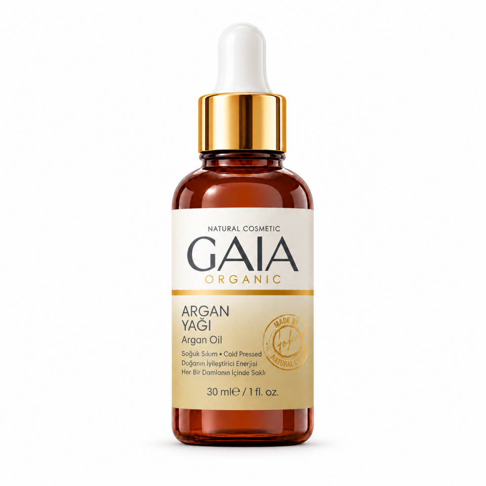 Organik Soğuk Sıkım Argan Yağı 30 ml