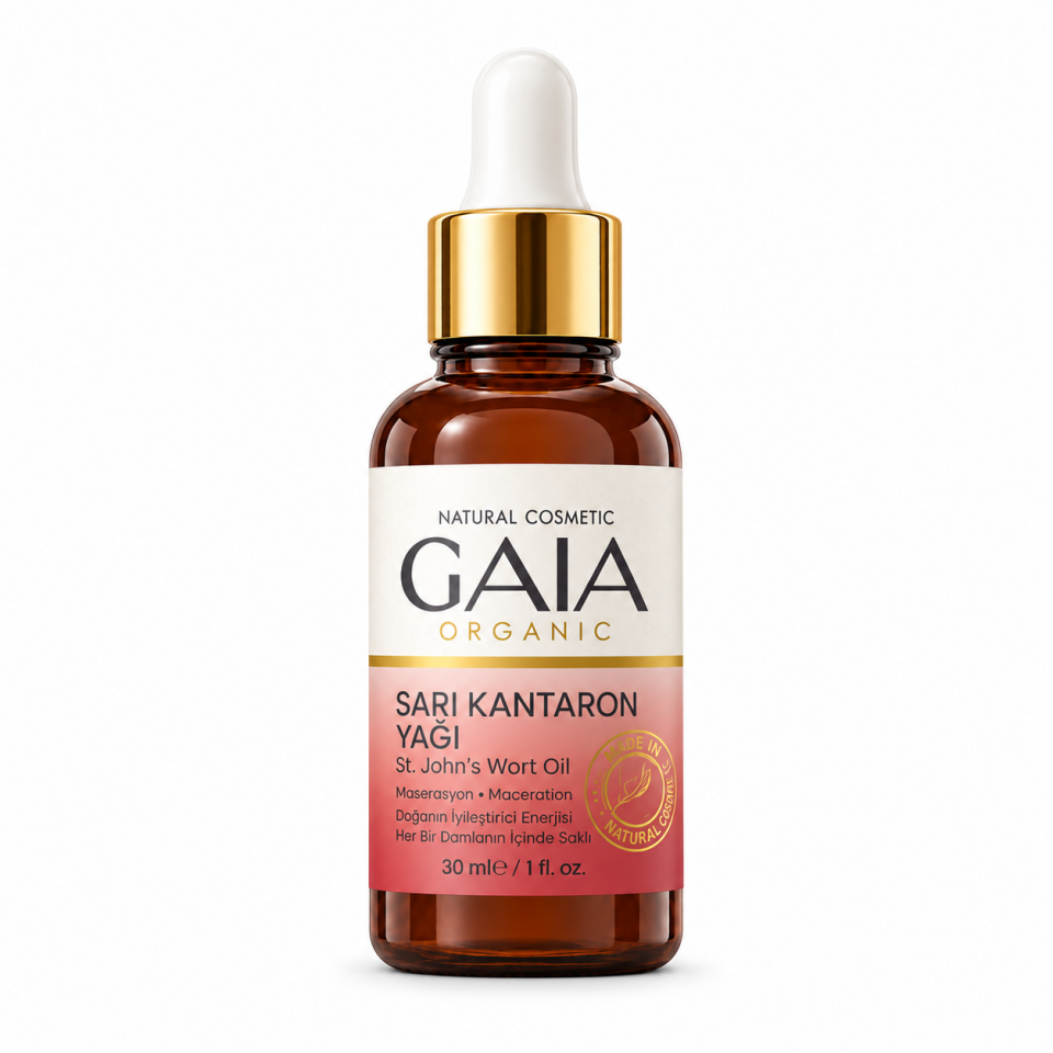Sarı Kantaron Yağı 30 ml – Doğal Cilt ve Vücut Bakım Yağı