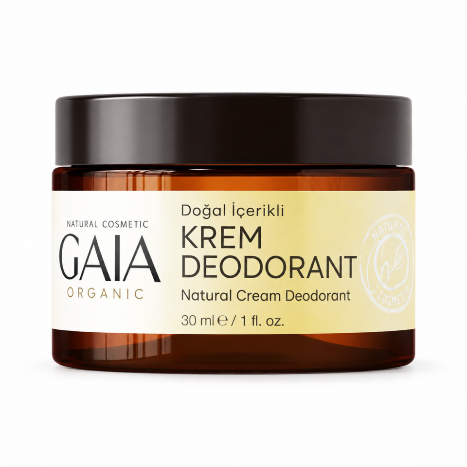 Alüminyumsuz Doğal Krem Deodorant